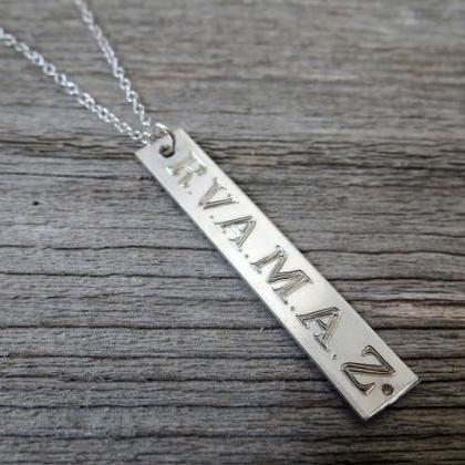 Men's Personalized Necklace -..