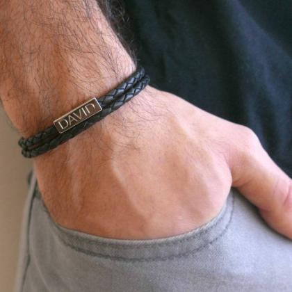 Men's Personalized Bracelet -..