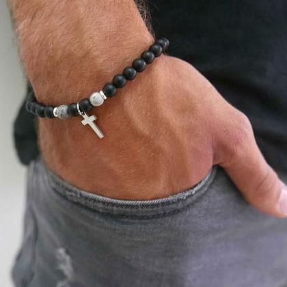 Men's Cross Bracelet -..