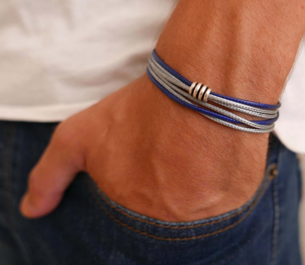Men's Bracelet - Men's Vegan Bracelet - Men's Jewelry - Men's Gift - Boyfrienf Gift - Husband Gift - Gift For