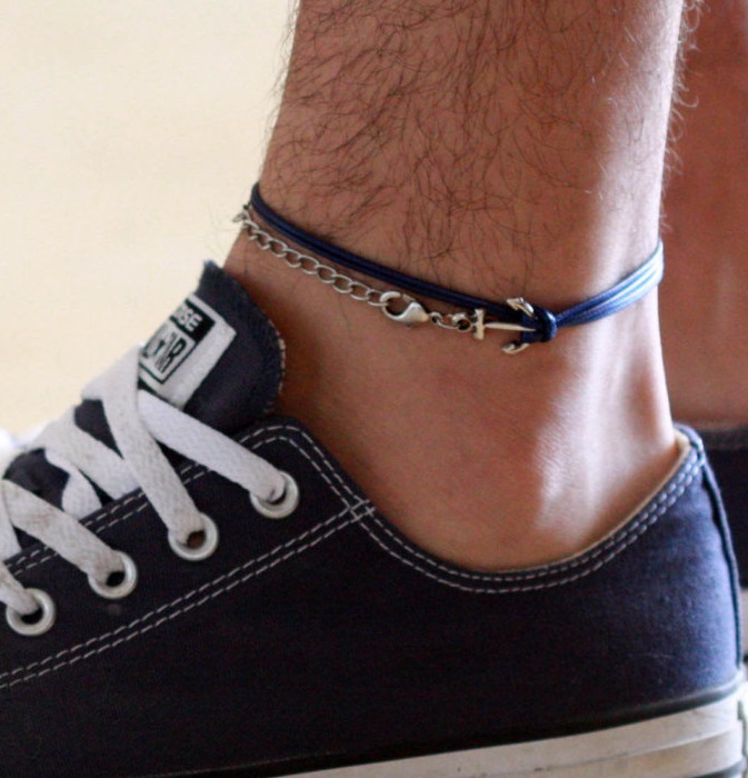 Men's Anklet - Men's Ankle Bracelet - Anklet For Men - Ankle Bracelet For  Men - Men's Jewelry - Men' on Luulla