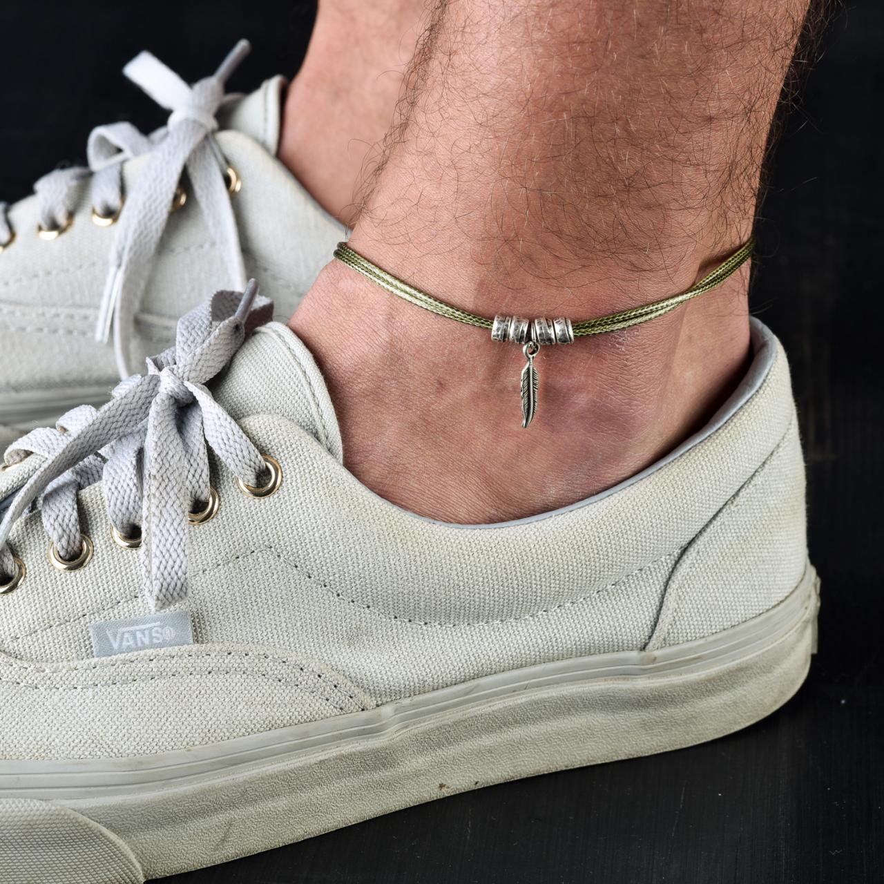 Men's Anklet - Men's Ankle Bracelet - Anklet For Men - Ankle Bracelet For Men - Men's Jewelry - Men's Gift -