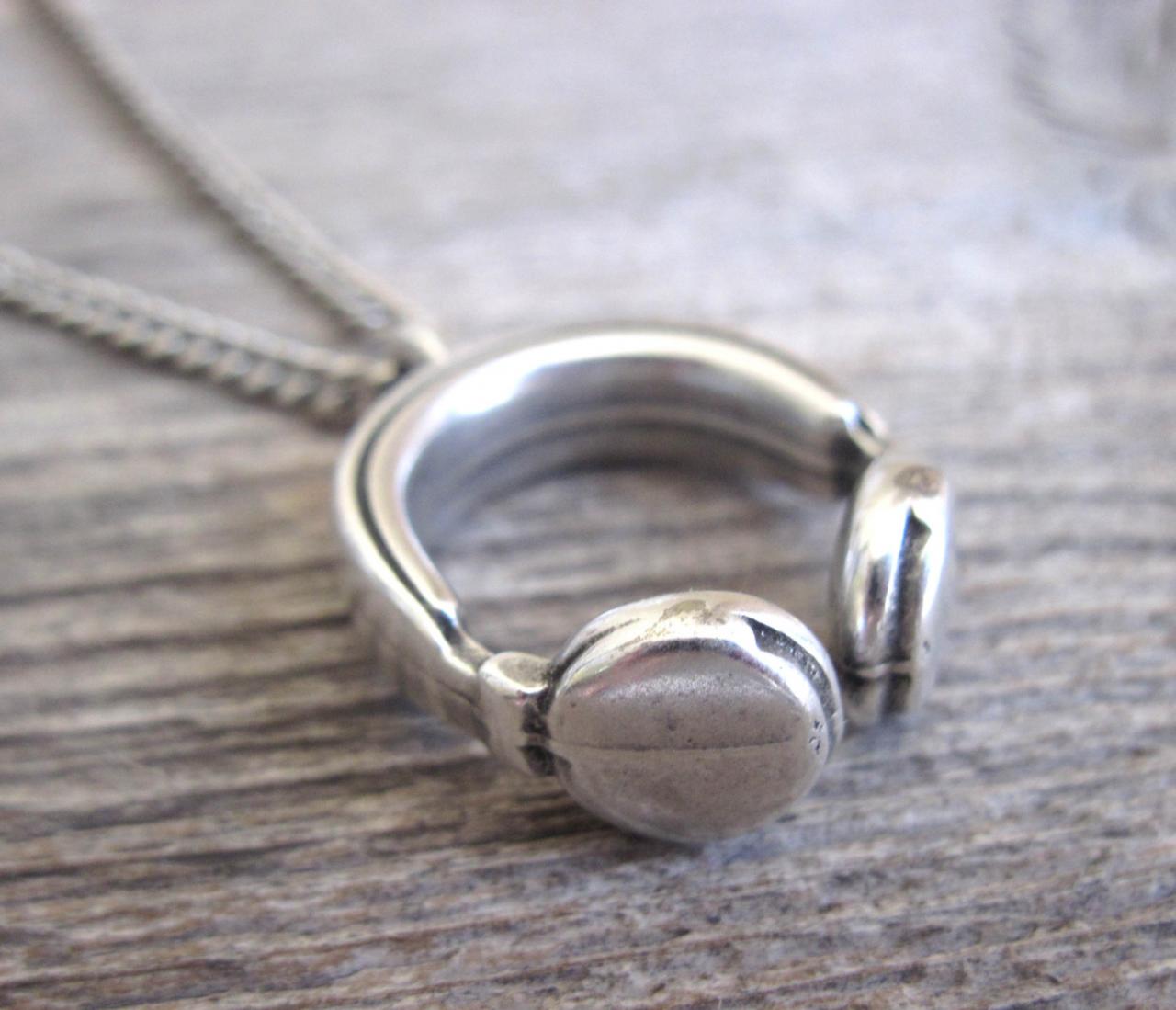 Men's Necklace - Men's Silver Necklace - Men's Jewelry - Men's Gift - Men's Pendant - Boyfriend Gift