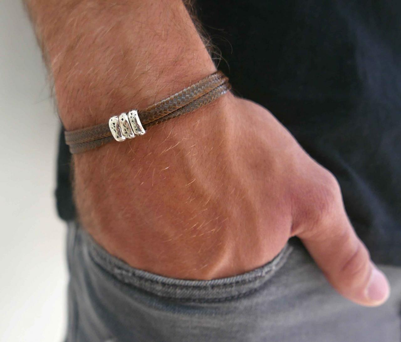 Men's Bracelet - Men's Beaded Bracelet - Men's Vegan Bracelet - Men's Jewelry - Men's Gift -