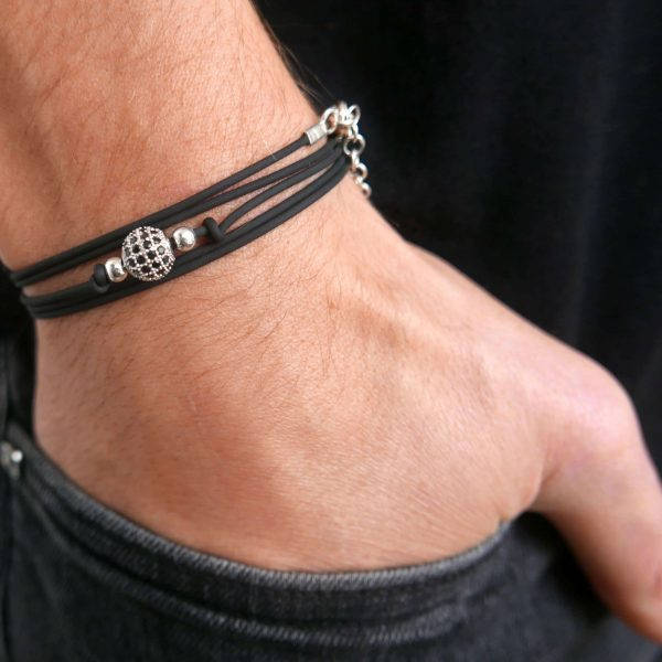 Men's Bracelet - Men's Beaded Bracelet - Men's Vegan Bracelet - Men's Jewelry - Men's Gift -