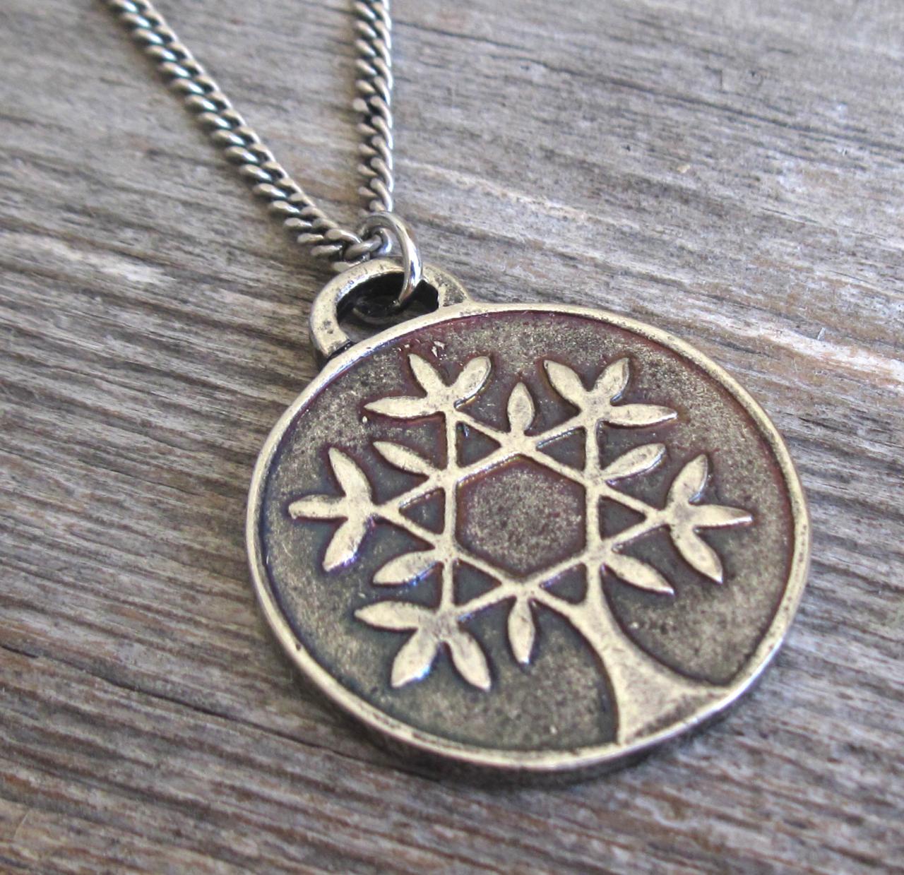 Men's Necklace - Men's Tree Of Life Necklace - Men's Silver Necklace - Mens Jewelry - Necklaces For Men - Jewelry For