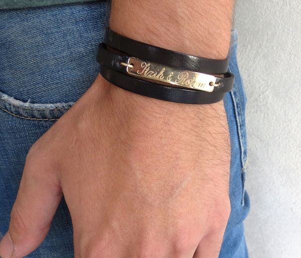 Men's Bracelet - Men's Personalized Bracelet - Men's Custom Bracelet - Mens Jewelry - Men's Custom Jewelry -